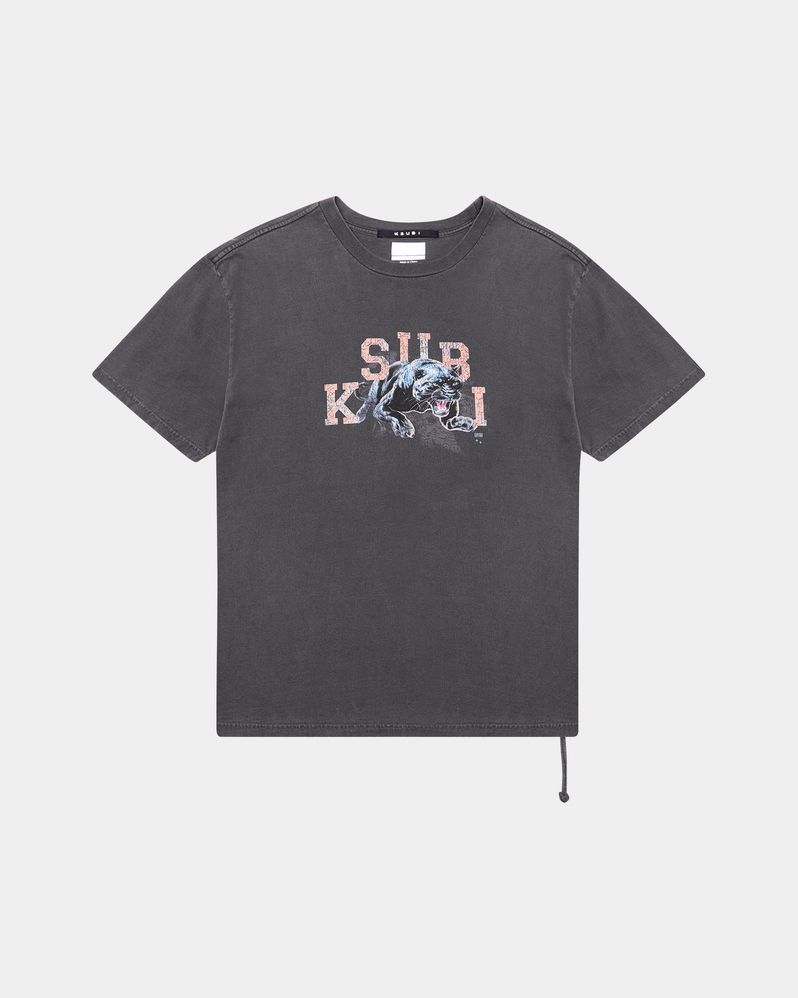APEX BIGGIE SS TEE FADED BLACK - Image 5