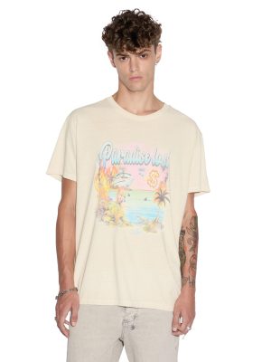 PARADISE BIGGIE SS TEE DUSTY DESERT