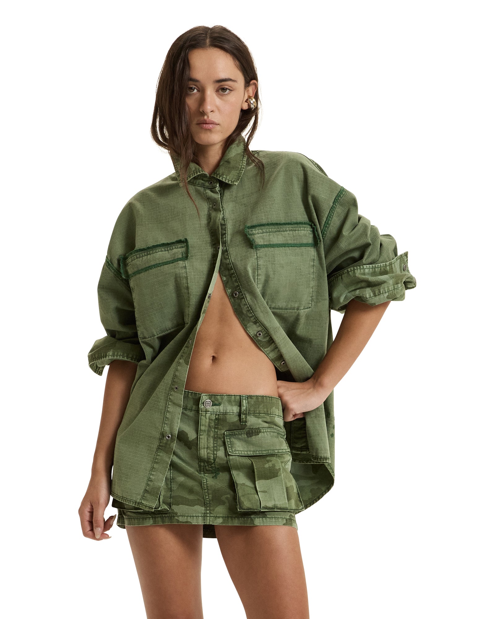 ASTRA CARGO SHIRT HASH CAMO - Image 3