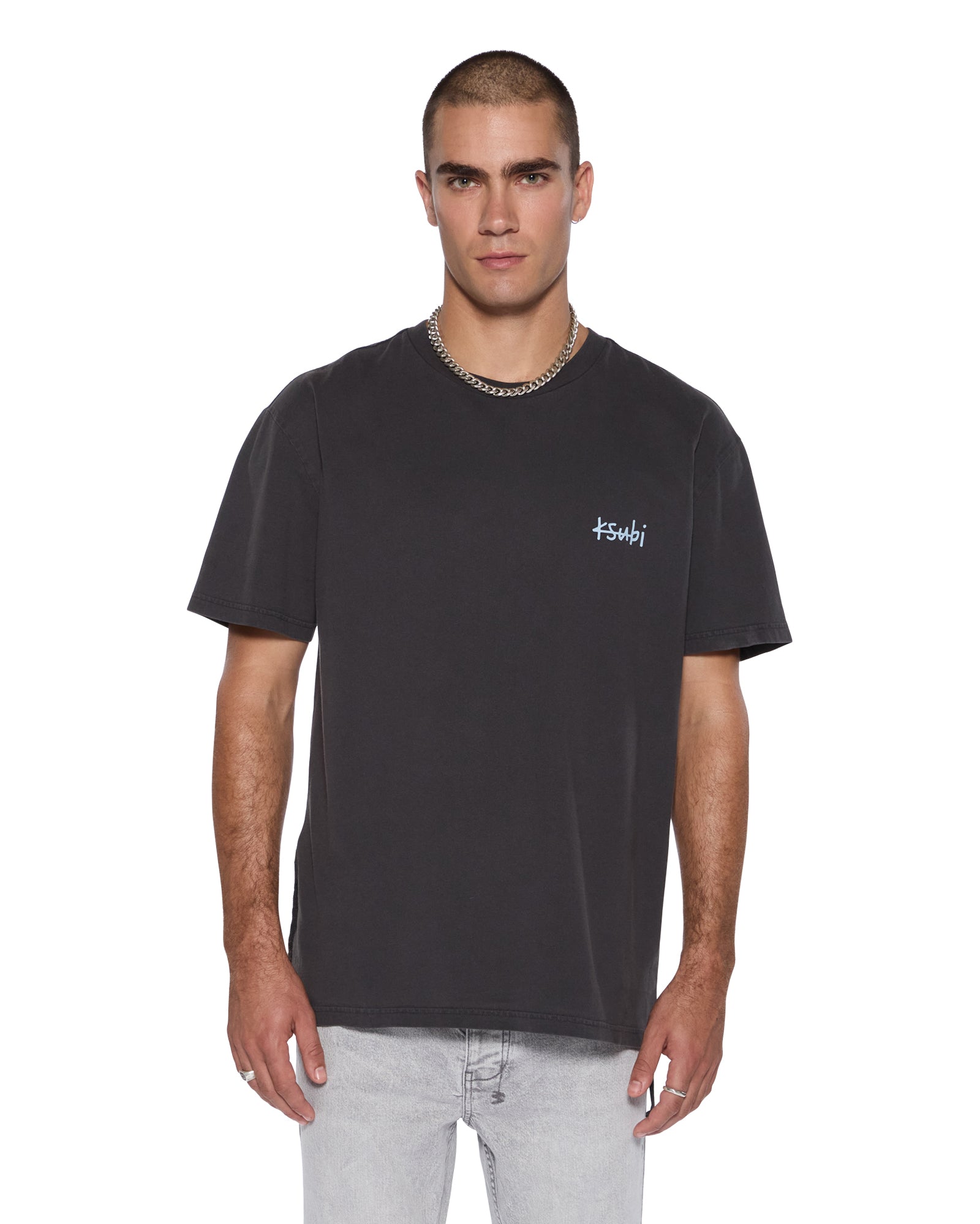 ALLDAY BIGGIE SS TEE FADED BLACK - Image 3