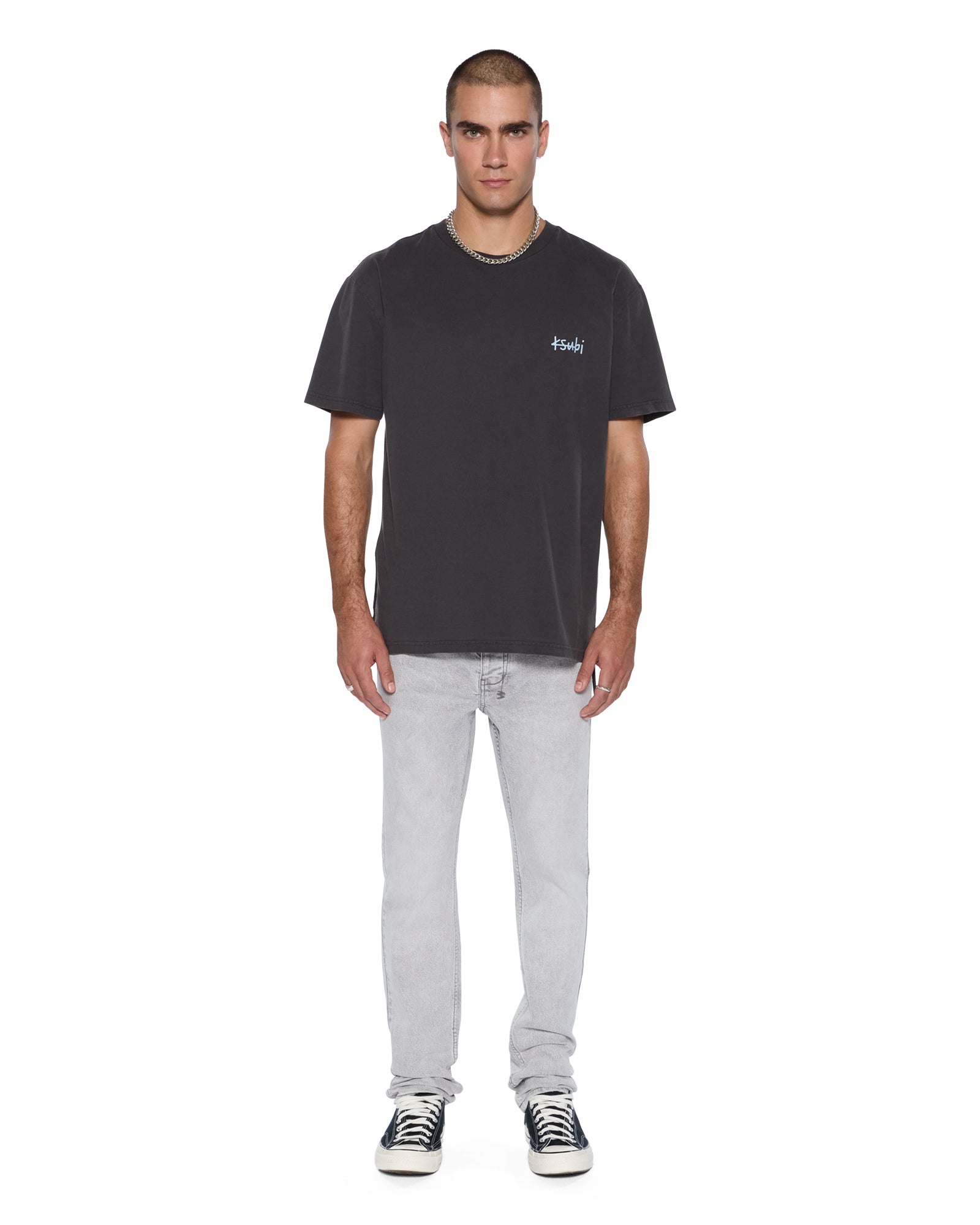 ALLDAY BIGGIE SS TEE FADED BLACK - Image 2