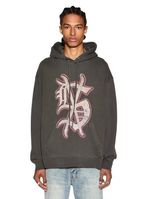 DUG OUT BIGGIE HOODIE FADED BLACK