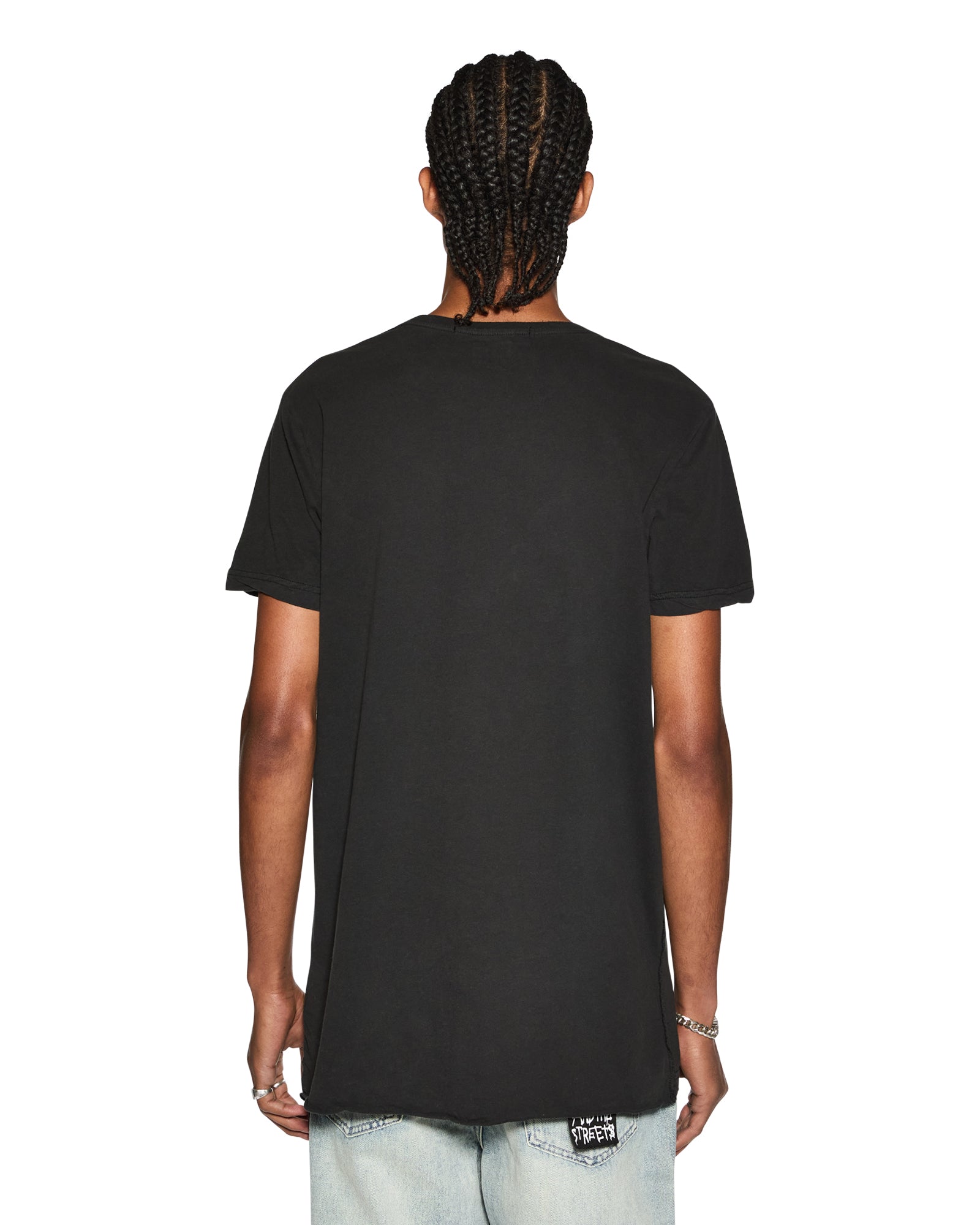 SEEING LINES SS TEE BLACK - Image 3