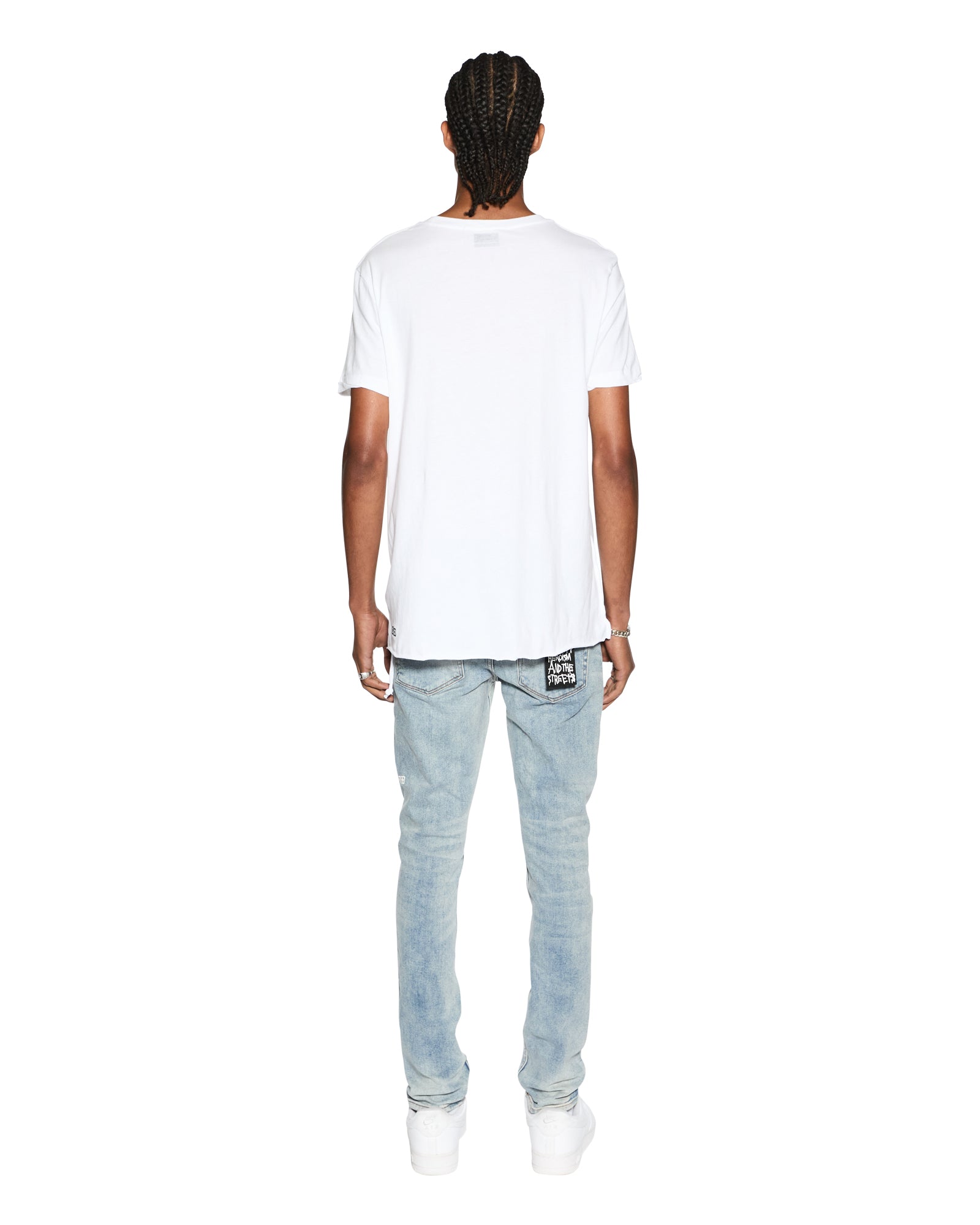 SEEING LINES SS TEE WHITE - Image 4