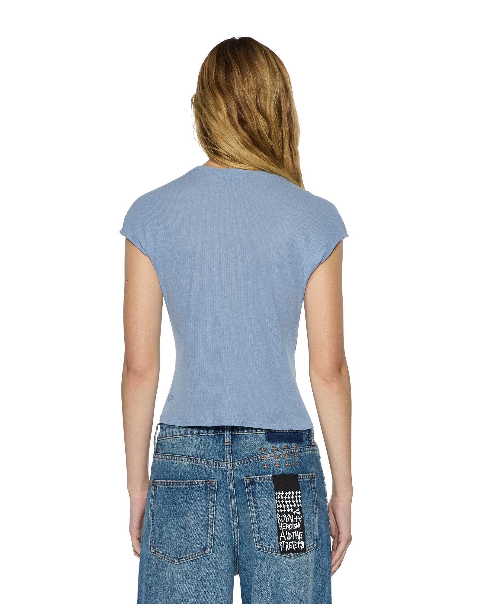 STAPLE SS TEE ICE BLUE SHEER - Image 3