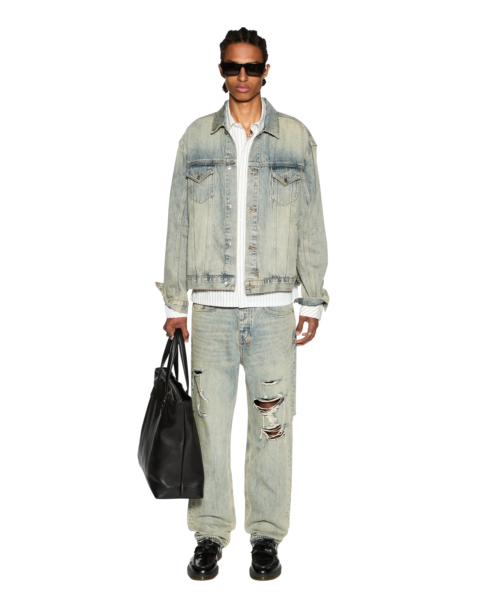 SKRIPT LS SHIRT 2 STRIPE - Image 2