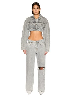 SUPERCROP TRUCKER DIME KRYSTAL