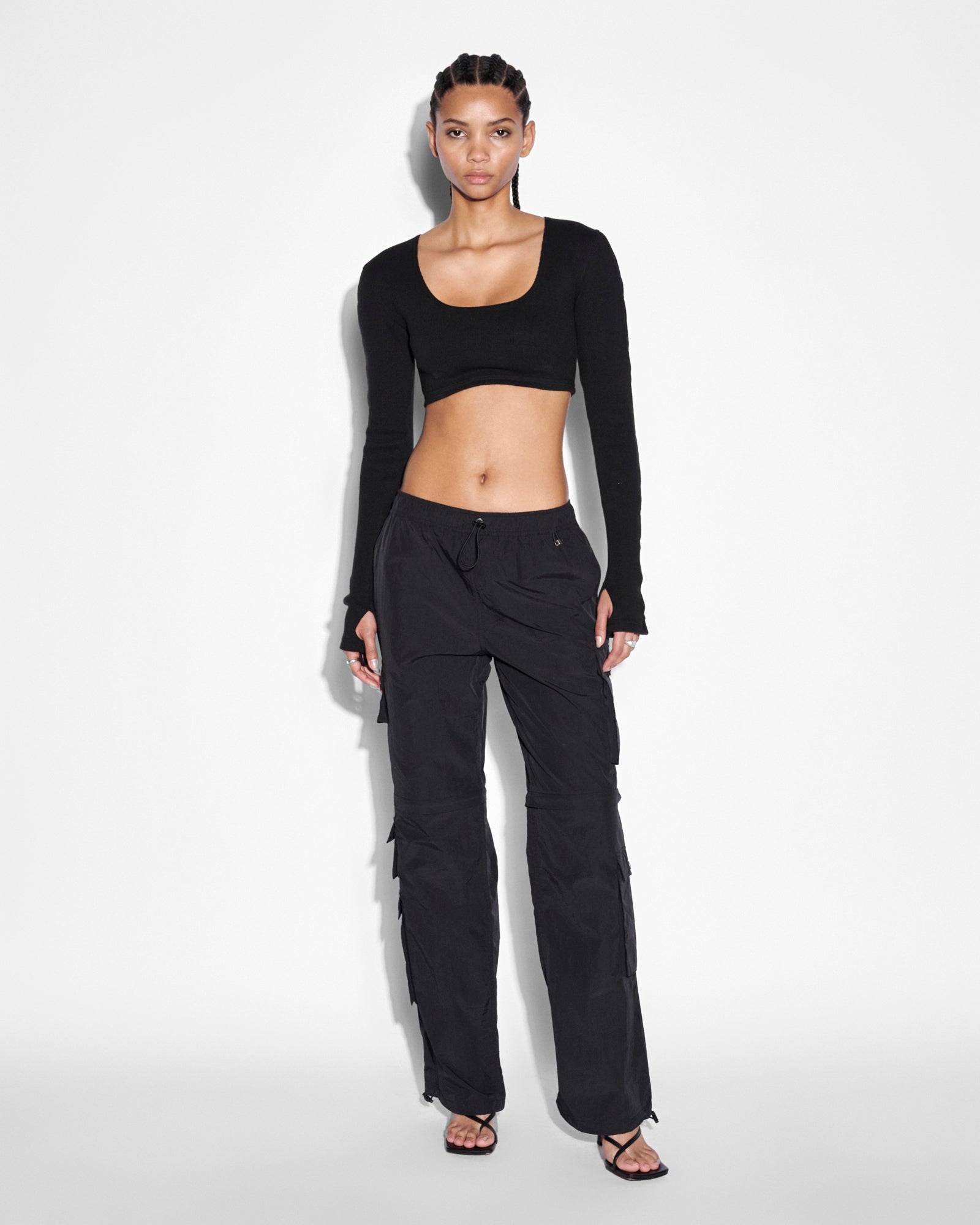 TACTIC CARGO PANT BLACK - Image 3
