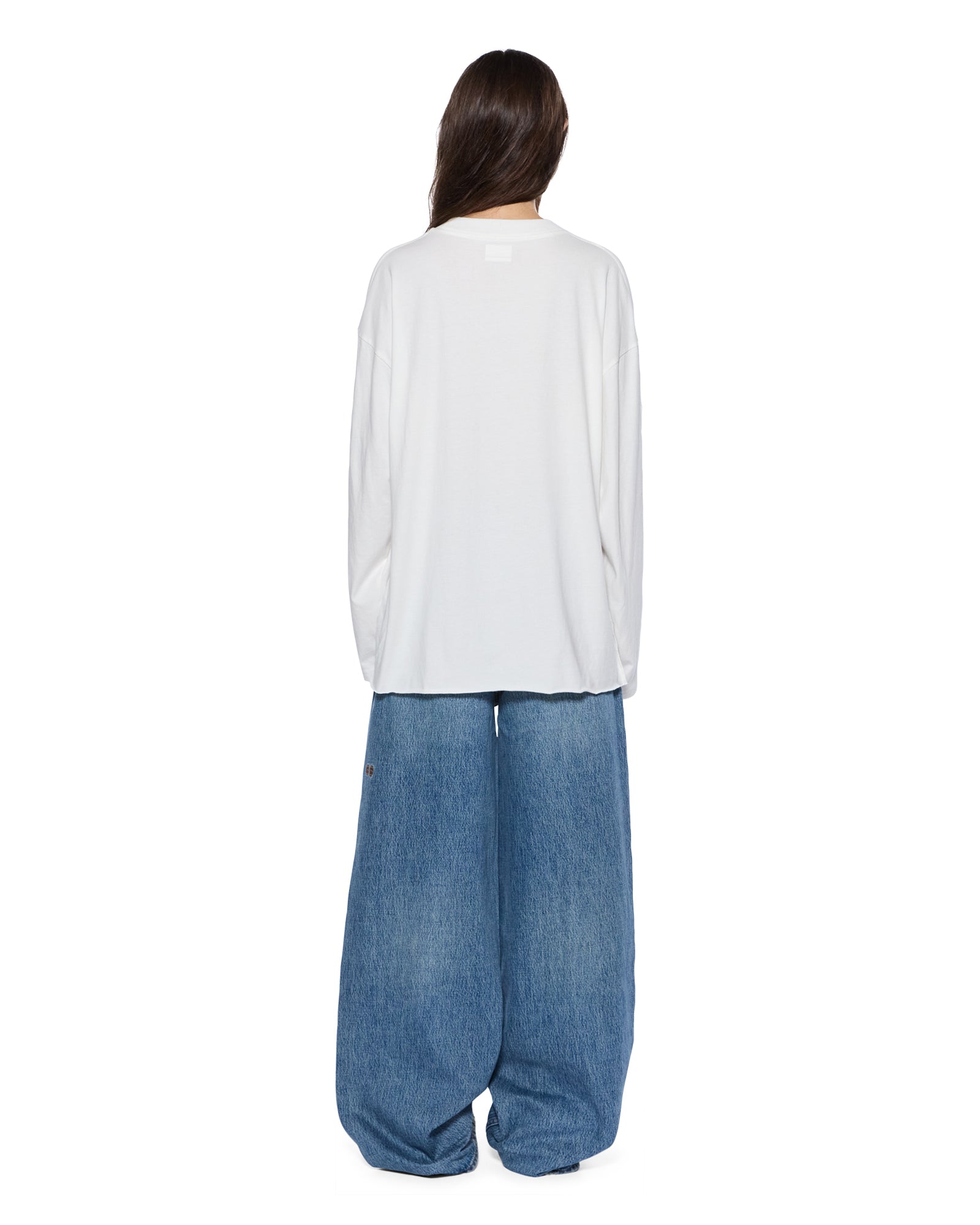 SOTT BOYFRIEND LS TEE VINTAGE WHITE - Image 5