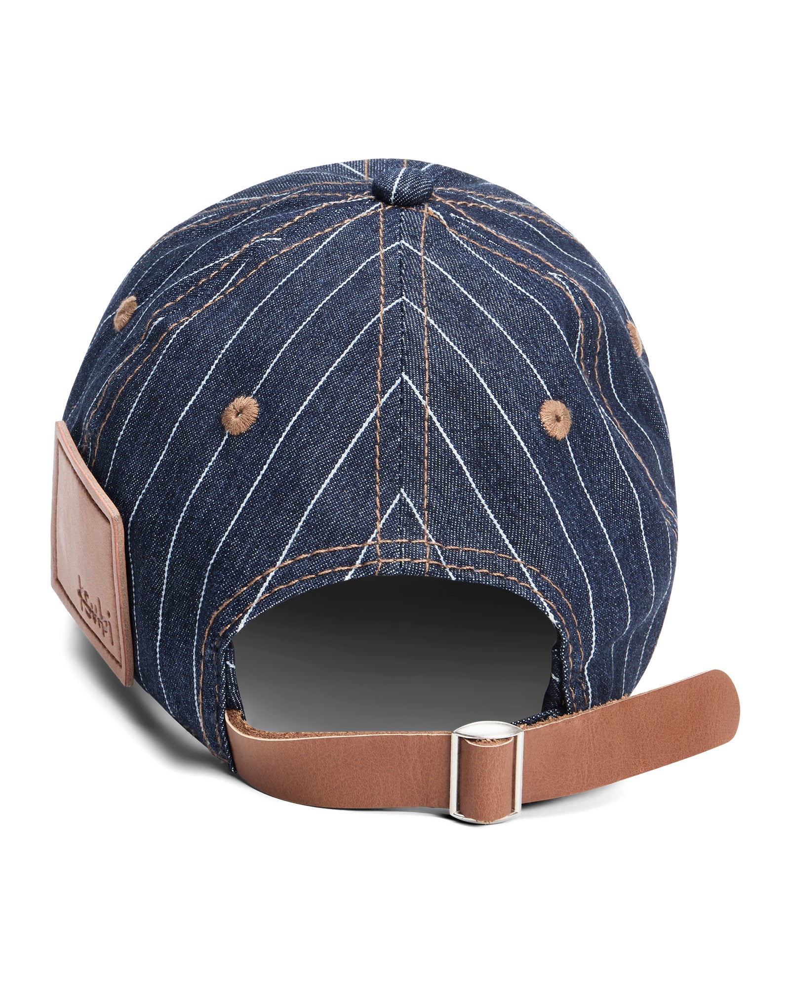 LDN RETRO CAP NAVY PINSTRIPE - Image 7