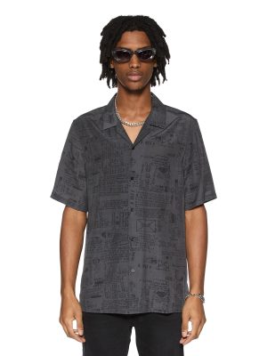 VERSES RESORT SS SHIRT BLACK