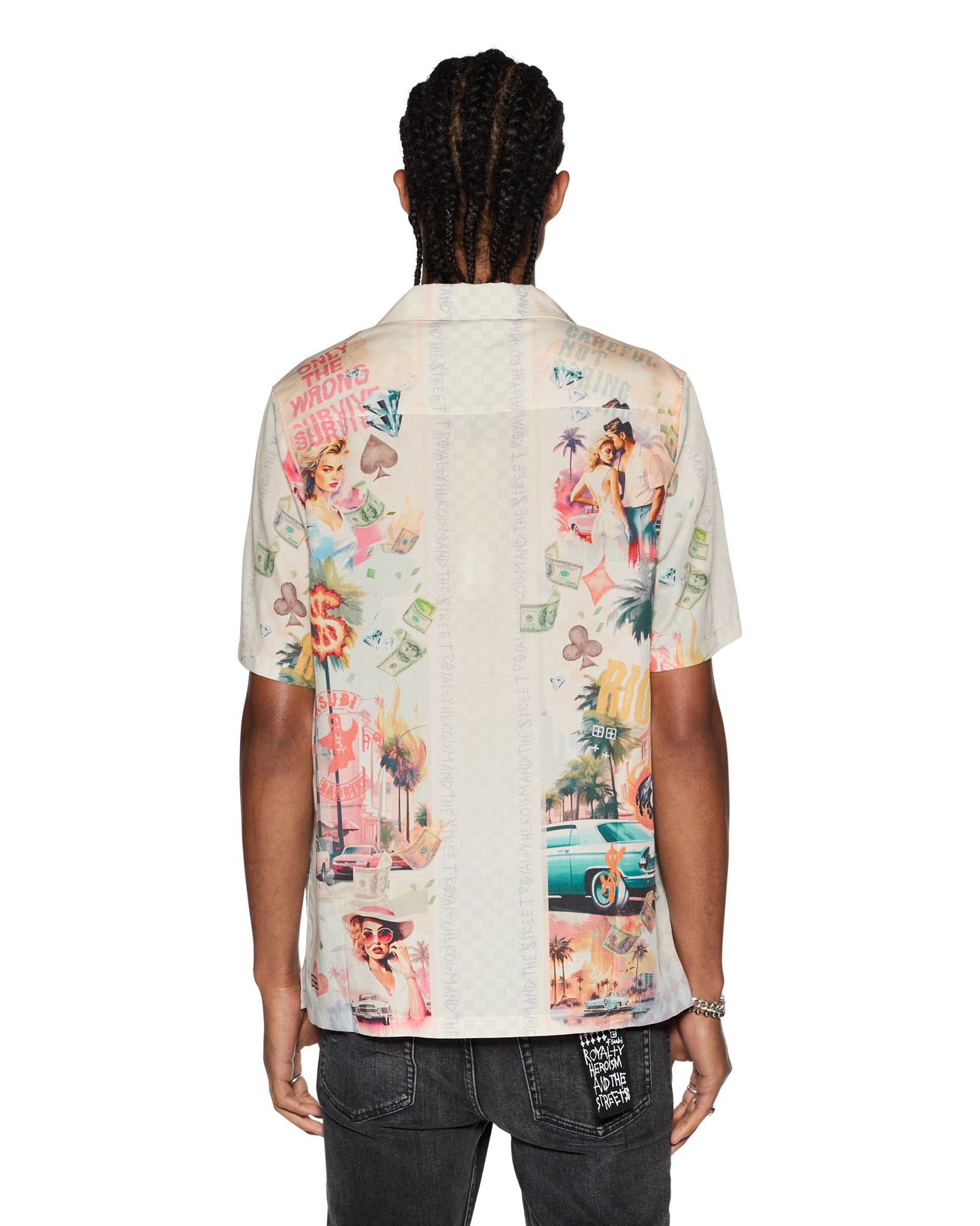 WORLD ORDER RESORT SS SHIRT MULTI - Image 4