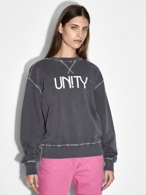 UNITY STAR OH G CREW CHARCOAL