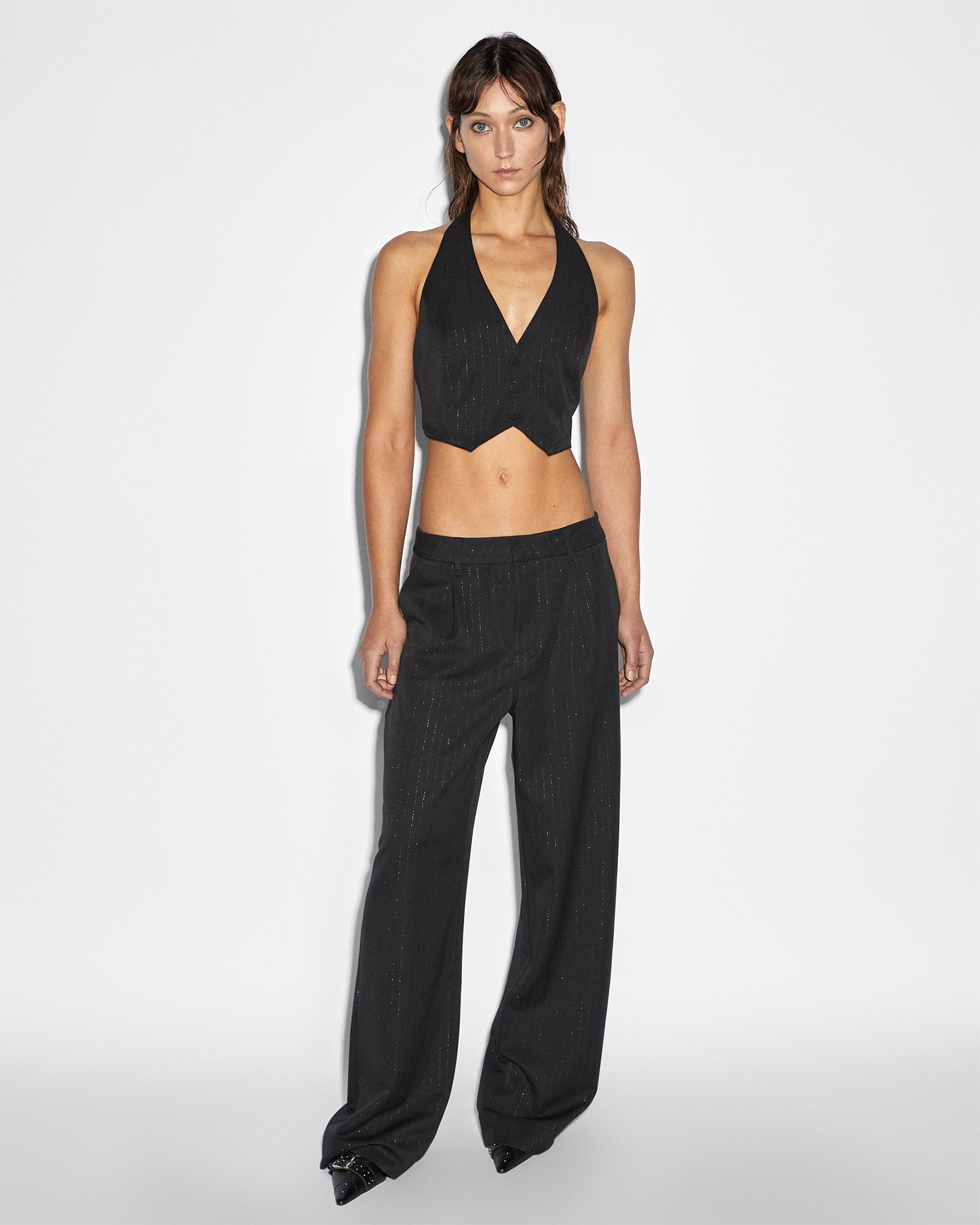 REBEL WAISTCOAT PINSTRIPE - Image 3