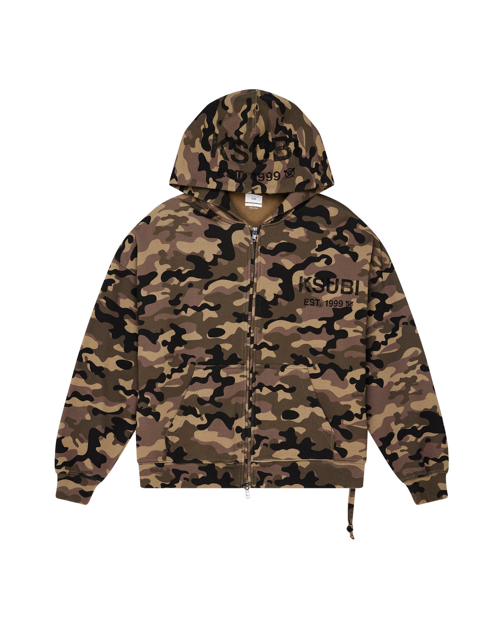 ZIP THRU HALEN HOODIE CAMO - Image 5