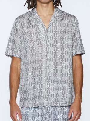 PLUS RESORT SS SHIRT STONE