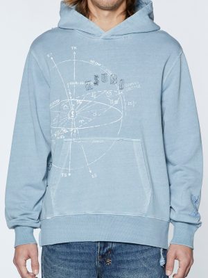 DIAGRAMS KASH HOODIE BLUE FIN